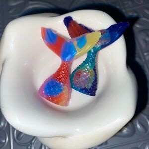 WAX MELTS - MULTICOLOR MERMAID TAIL - SCENT WILDFLOWER